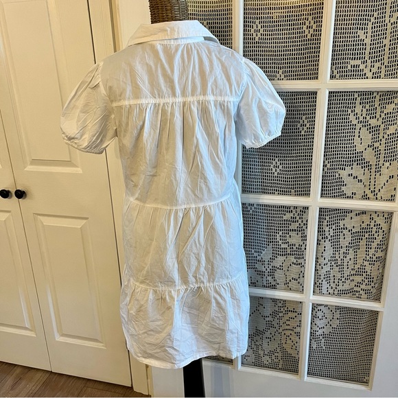 Thursdays Cotton Poplin Tiered Tunic/Dress , Sz S - Picture 6 of 9